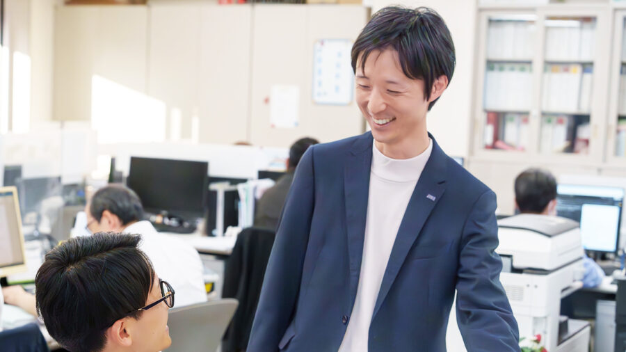 コミュニケーションを大事に、社内全体と関わっていく仕事